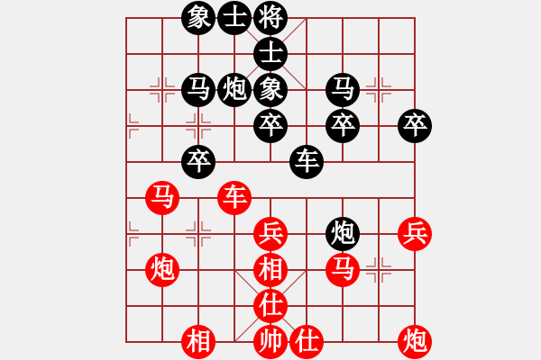 象棋棋譜圖片：唯我獨尊（業(yè)5-3） 先負(fù) bbboy002（業(yè)7-2） - 步數(shù)：40 