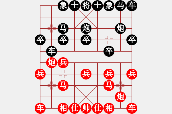 象棋棋譜圖片：飄絮＆夢【紅】vs棋人棋品【黑】 - 步數(shù)：10 