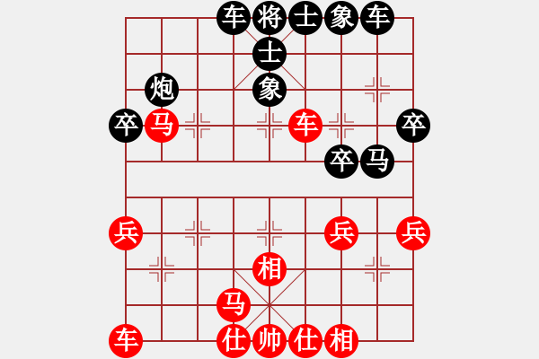 象棋棋譜圖片：弈筆寫春秋(3段)-負(fù)-河南李曉暉(4段) - 步數(shù)：30 