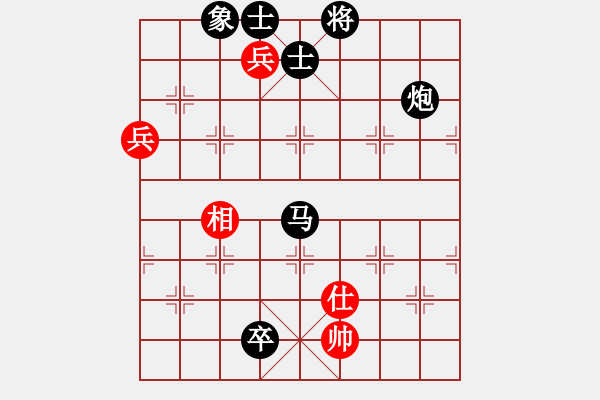 象棋棋譜圖片：列炮局黑57炮（旋風拆棋）黑勝 - 步數(shù)：120 