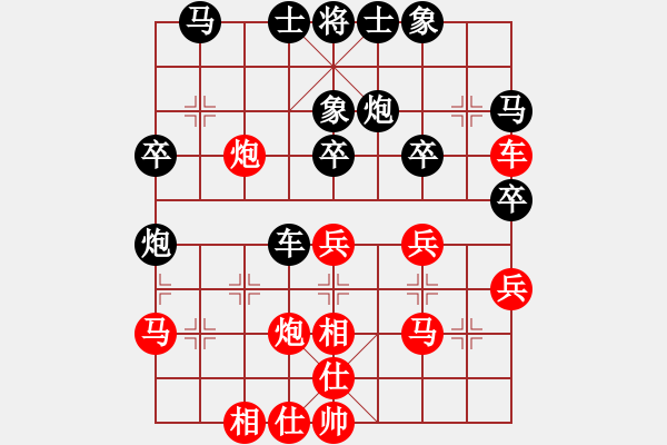 象棋棋譜圖片：孔夫子 和 分紅比例符合技術(shù)開 - 步數(shù)：40 