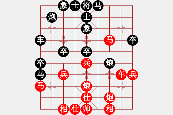 象棋棋譜圖片：一步千舍(5段)-勝-bbboy002(1段) - 步數(shù)：40 