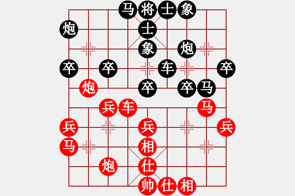 象棋棋譜圖片：阿爾法貓(9星)-負(fù)-四哥做分狗(9星) - 步數(shù)：40 