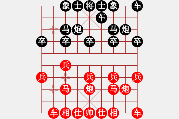 象棋棋譜圖片：狼俠客(5r)-和-think(8級) - 步數(shù)：10 