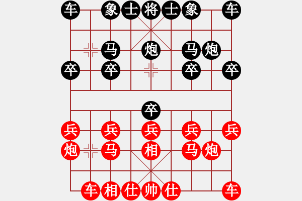 象棋棋譜圖片：bbboy002[紅] -VS- 小鳥(niǎo)139[黑] - 步數(shù)：10 