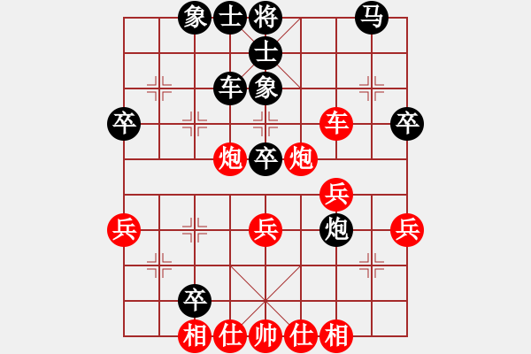 象棋棋譜圖片：個(gè)人 羅春陽 負(fù) 個(gè)人 邱冬 - 步數(shù)：40 