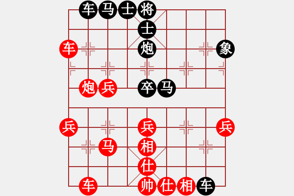 象棋棋譜圖片：2006年迪瀾杯弈天聯(lián)賽第八輪：美味關(guān)系(7段)-負-濟南軍司令(5r) - 步數(shù)：40 