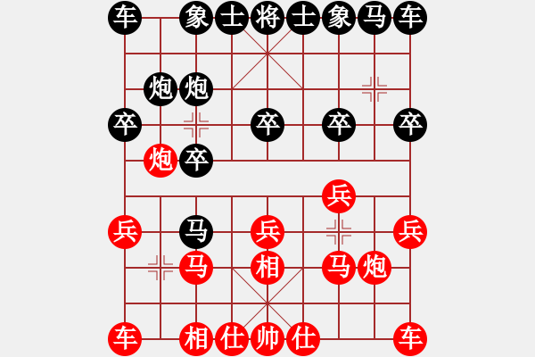 象棋棋譜圖片：姚洪新 先勝 李濟拯 - 步數(shù)：10 