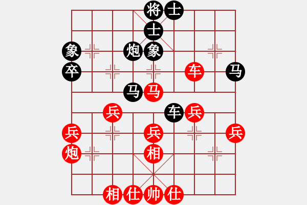 象棋棋譜圖片：150711 第7輪 第10臺(tái) 黃立添（甲）先勝 林鍵華（砂） - 步數(shù)：40 