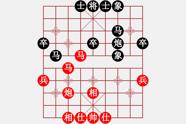 象棋棋譜圖片：許國義用軟(8段)-和-八閩神勇(月將) - 步數(shù)：40 