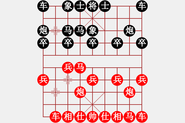 象棋棋譜圖片：網(wǎng)絡(luò)象棋天天賽場(chǎng) 天府快刀 先勝 dwc - 步數(shù)：10 