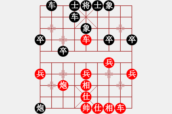 象棋棋譜圖片：等我愛(ài)你[295734379] -VS- 市象棋冠軍[1529656790] - 步數(shù)：32 