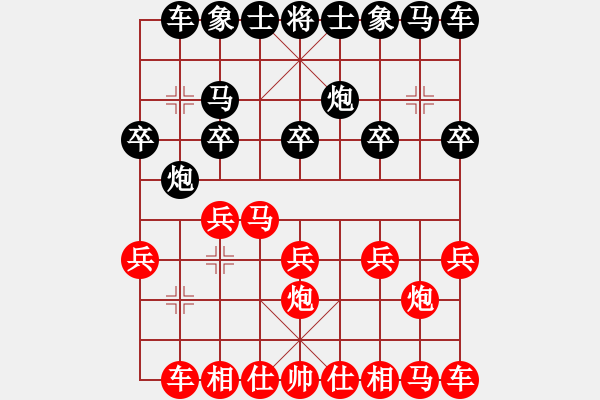 象棋棋譜圖片：心若止水對(duì)大喬 - 步數(shù)：10 