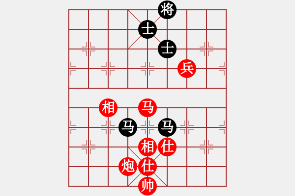 象棋棋谱图片：柳国斌 先和 李华兴.XQF - 步数：100 
