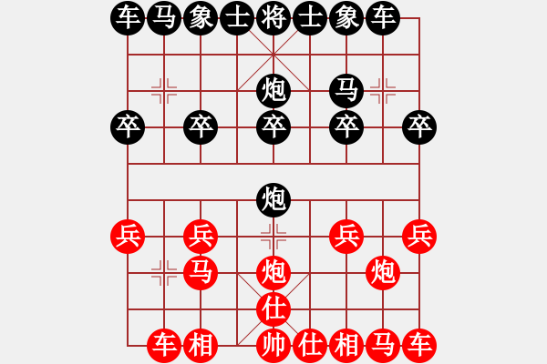 象棋棋譜圖片：弈客帝國＊大公無私[紅] -VS- 熱血☆多情刀客無情刀[黑] - 步數(shù)：10 