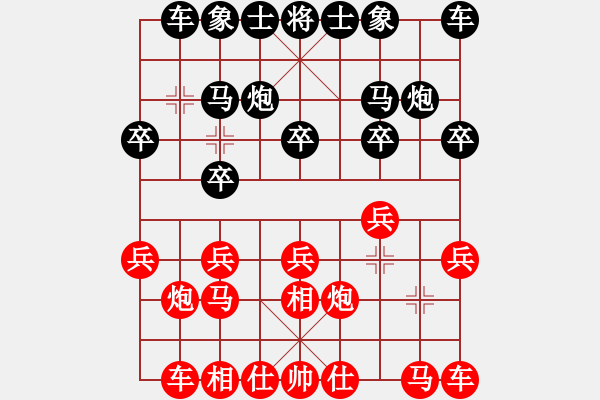 象棋棋譜圖片：海豐名手陳烈奇先和陸豐名手林文填 - 步數(shù)：10 