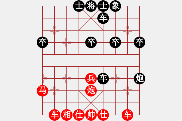 象棋棋谱图片：山鸡(7级)-胜-鲅鱼圈棋苑(5段) - 步数：40 