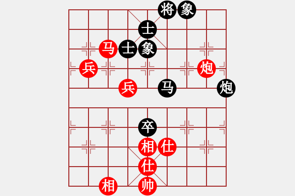 象棋棋譜圖片：6722局 A60-過宮炮局-天天AI選手FALSE 紅先和 小蟲引擎23層 - 步數(shù)：120 