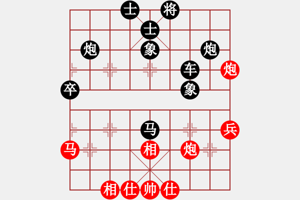 象棋棋譜圖片：五七炮進(jìn)三兵VS屏風(fēng)馬三卒 - 步數(shù)：40 