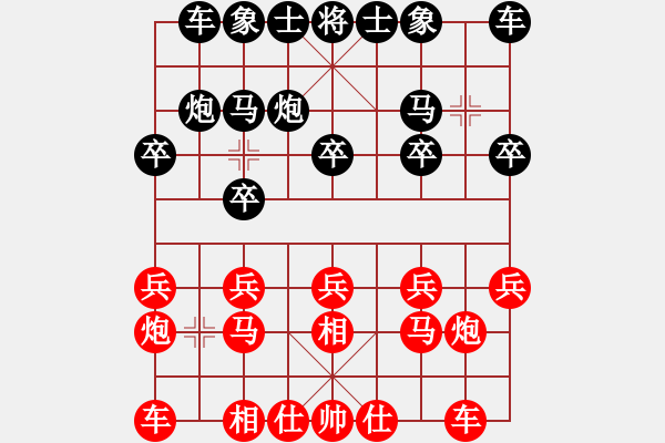 象棋棋譜圖片：3009608(草民) 負(fù) 3083232(常侍) - 步數(shù)：10 