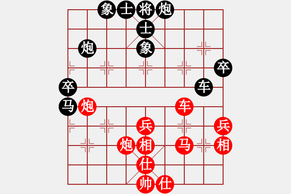 象棋棋譜圖片：分紅比例符合技術(shù)開 和 精明才子 - 步數(shù)：60 