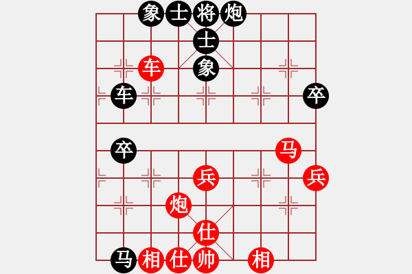 象棋棋譜圖片：分紅比例符合技術(shù)開 和 精明才子 - 步數(shù)：80 