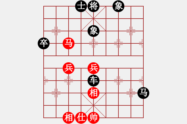 象棋棋譜圖片：屏風(fēng)馬應(yīng)中炮巡河車(業(yè)四升業(yè)五評(píng)測(cè)對(duì)局)我后勝 - 步數(shù)：80 