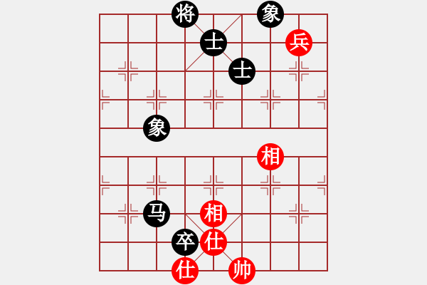 象棋棋譜圖片：qyuwin(7段)-和-最餓(9段) - 步數(shù)：117 