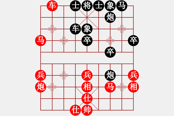 象棋棋譜圖片：mastergod(4r)-勝-邢隆弈者(2級(jí)) - 步數(shù)：40 