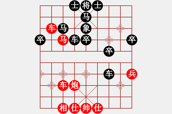 象棋棋譜圖片：瞪誰(shuí)誰(shuí)蛋疼(5段)-勝-松江炮王(2段) - 步數(shù)：60 