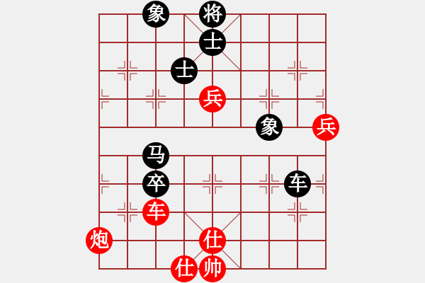 象棋棋譜圖片：錦州漢子(5段)-勝-梁山假李逵(9段) - 步數(shù)：100 