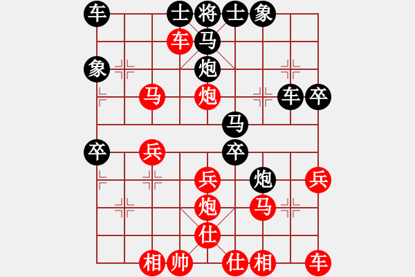 象棋棋譜圖片：年 - 步數(shù)：0 