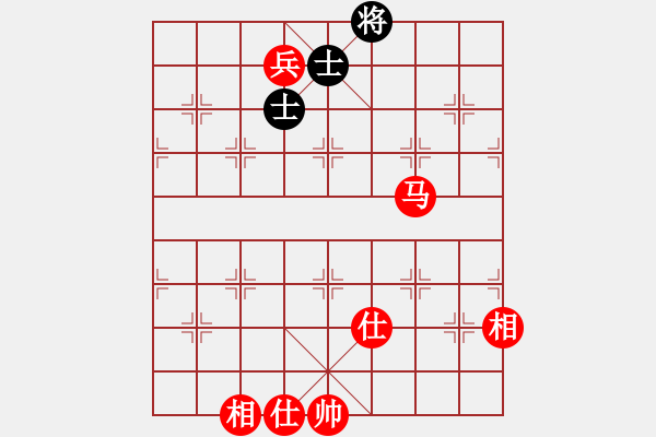 象棋棋譜圖片：馬兵仕相全必勝單缺相 - 步數(shù)：23 