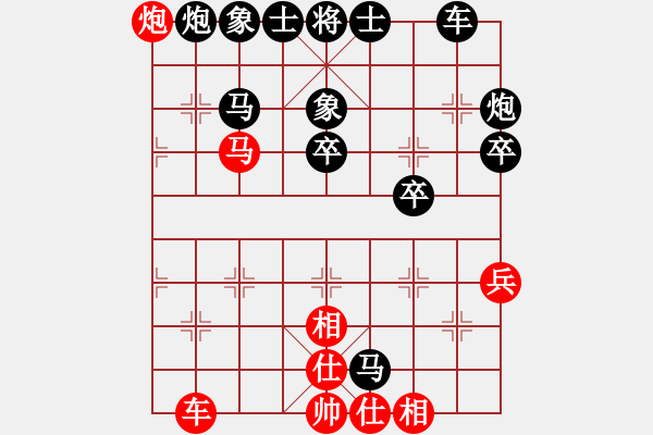 象棋棋譜圖片：[紅] -VS- 負(fù)分太后 魚[黑](1) - 步數(shù)：50 