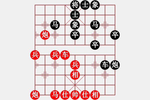 象棋棋譜圖片：《象棋布局戰(zhàn)理討論》車忌涉險(xiǎn)（20-6)張?jiān)獑仝w國榮 - 步數(shù)：40 