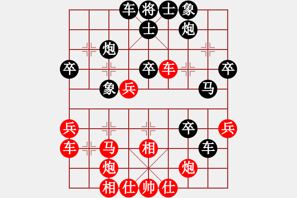 象棋棋譜圖片：紅精靈(2段)-負(fù)-重慶東坡肉(3段) - 步數(shù)：40 