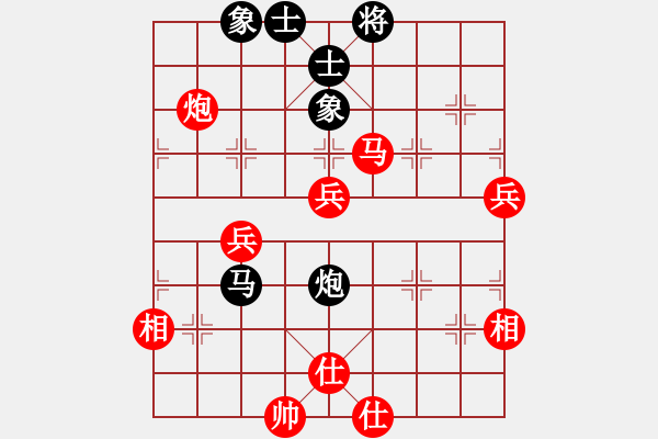 象棋棋譜圖片：寧大俠(3級(jí))-勝-一夜醒悟(4級(jí)) - 步數(shù)：100 