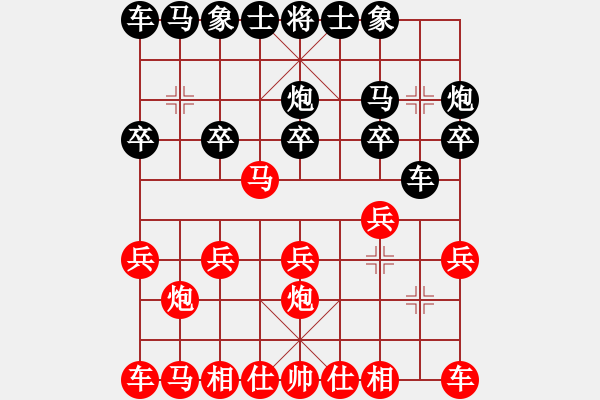 象棋棋譜圖片：夲疍 狠㊣點(diǎn)[912106687] -VS- 心ゎ★語[874681264] - 步數(shù)：10 