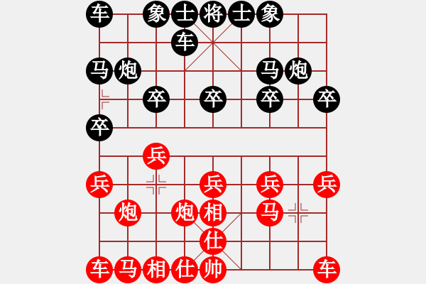 象棋棋譜圖片：Z先勝鋒鋒 - 步數(shù)：10 