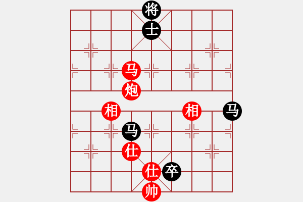 象棋棋譜圖片：臺州棋手(天罡)-勝-游戲小精靈(4f) - 步數(shù)：170 