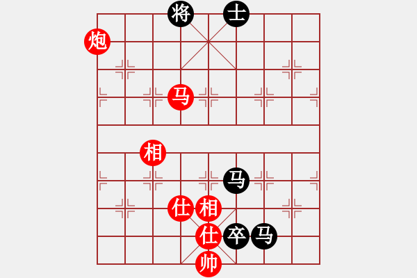 象棋棋譜圖片：臺州棋手(天罡)-勝-游戲小精靈(4f) - 步數(shù)：200 