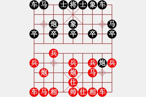 象棋棋谱图片：风火神龙(3段)-胜-铁笔(7段) - 步数：10 