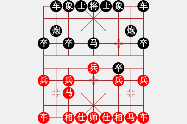 象棋棋譜圖片：. - 步數(shù)：10 