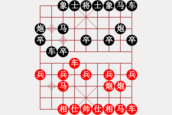 象棋棋谱图片：万法不容(3段)-胜-棋坛乐者(6段) - 步数：10 