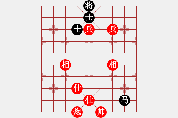 象棋棋譜圖片：棋局-2a4444c1P1 - 步數(shù)：100 