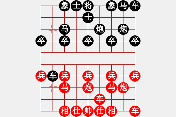 象棋棋譜圖片：J順過8車四進七10炮二平五 - 步數(shù)：10 