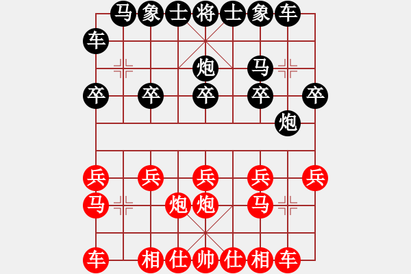 象棋棋譜圖片：劉青 負(fù) 寧健 - 步數(shù)：10 