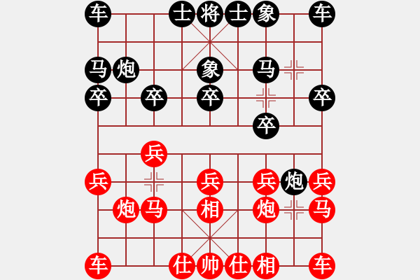 象棋棋譜圖片：蔣川 先勝 姚洪新 - 步數(shù)：10 