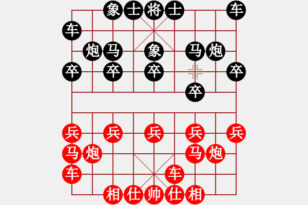 象棋棋譜圖片：電車(3段)-負(fù)-詩(shī)書(shū)禮易樂(lè)(7段) - 步數(shù)：10 