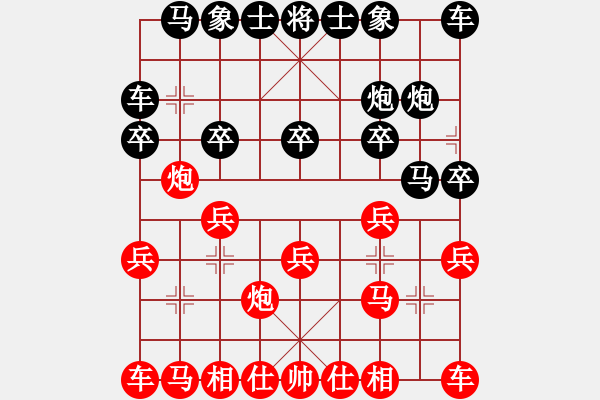 象棋棋譜圖片：棋迷（業(yè)7-1） 先負 春雨(業(yè)8-1）天天測評 - 步數(shù)：10 